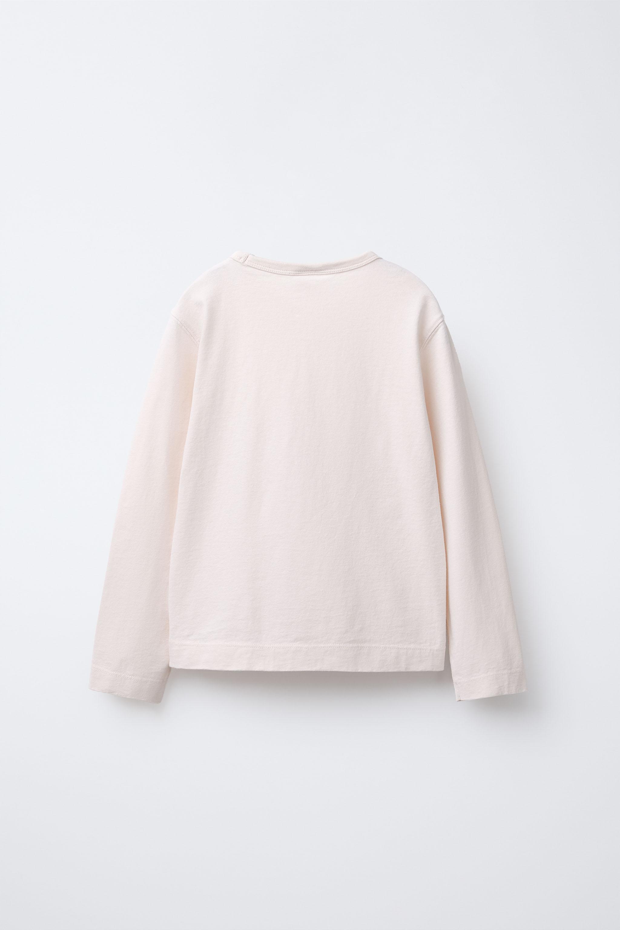 PLAIN LABEL T-SHIRT BENSIMON X ZARA